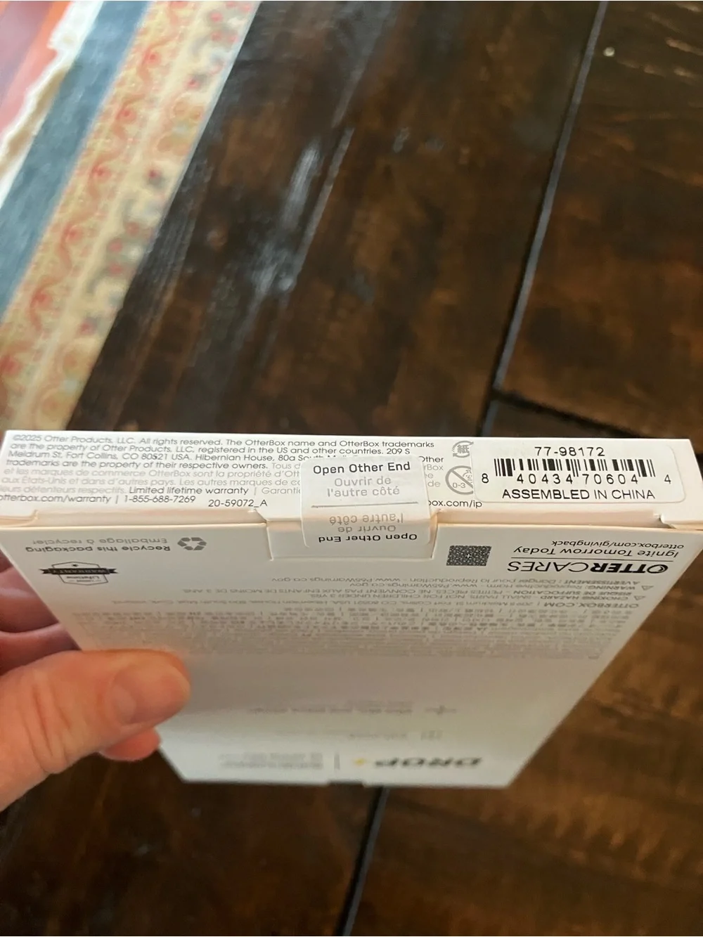 NIB Otterbox Symmetry Slim Case Clear